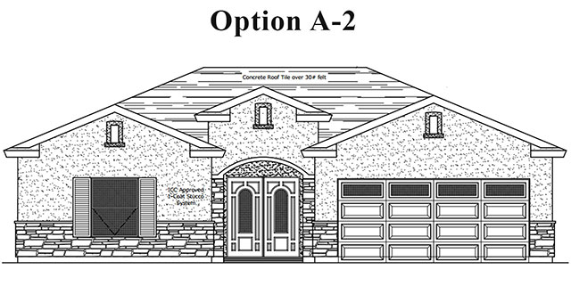 new home floor plan option 2