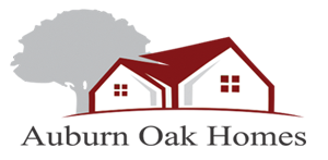 Auburn Oak Homes logo floor plan 1622-1698